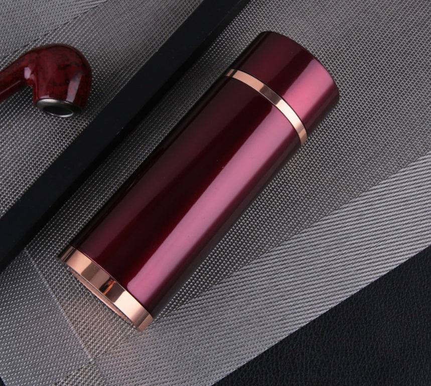 Gourde thermique haute qualité en acier inoxydable, bouteille d'eau isolée, thermos