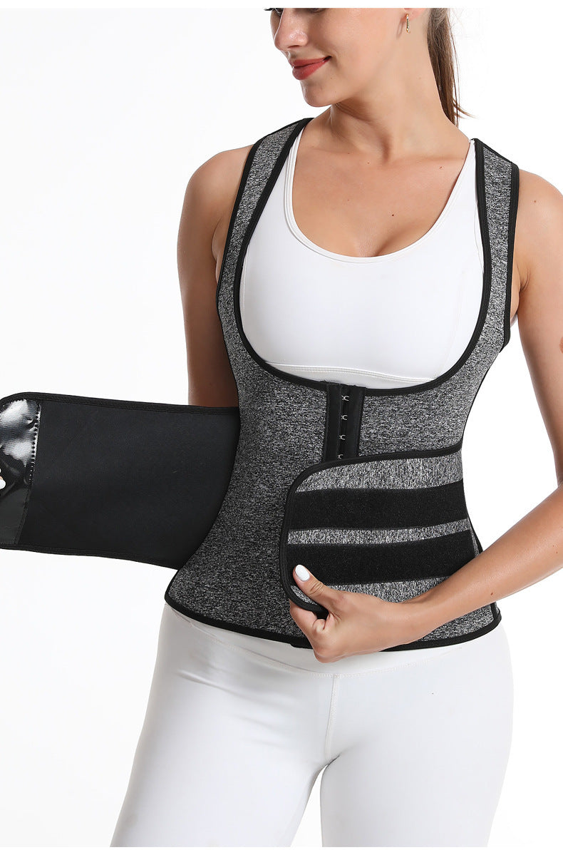 Ceinture de taille en néoprène pour femmes, ceinture de sport, corset sauna, cinchère, pour favoriser la transpiration