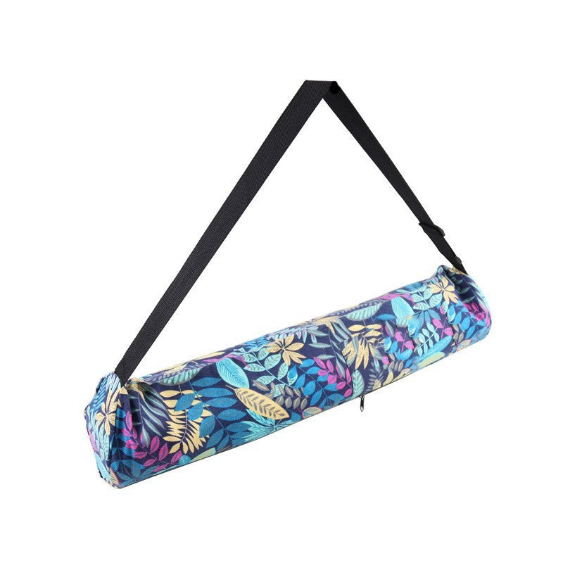 Tapis de yoga absorbante antidérapante, imprimé en suède, caoutchouc naturel, pliable