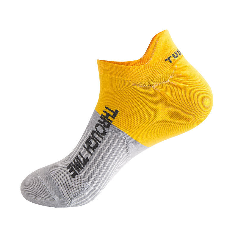 Chaussettes de sport pour hommes, à cheville, en nylon, pour extérieur, basketball, vélo, course 2 PAIRES 5 PAIRES