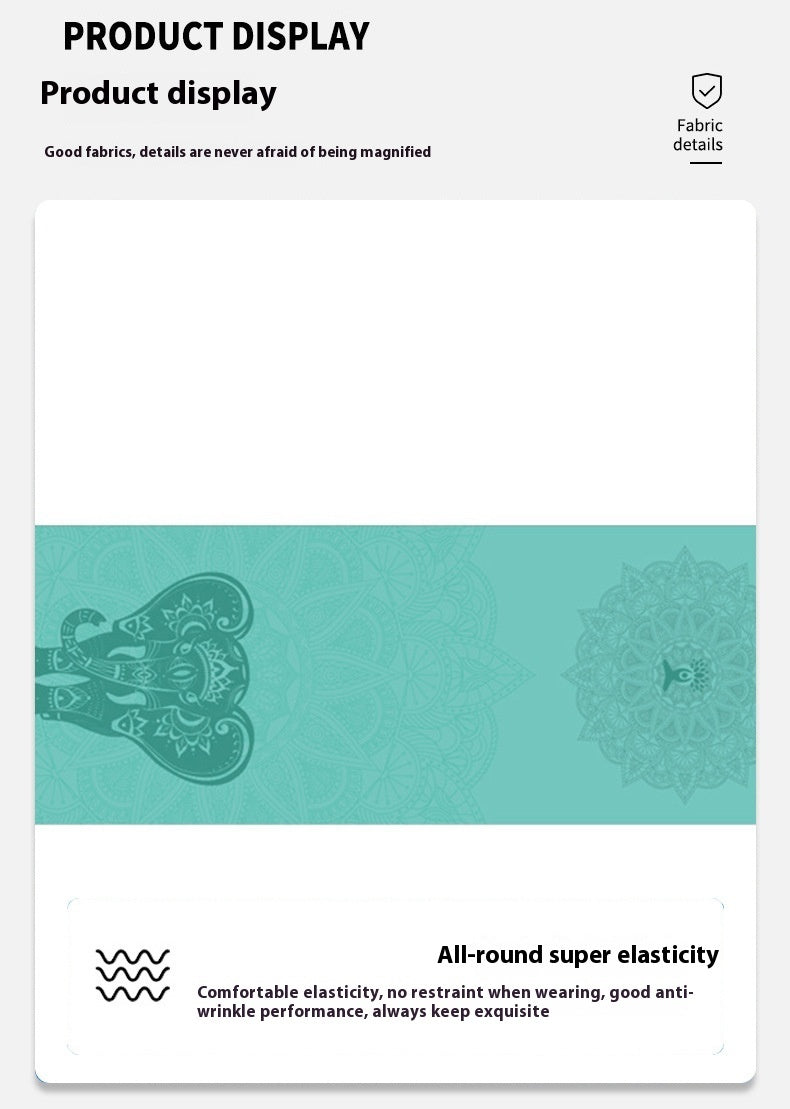 Professional Non-Slip Printed Yoga Mat
