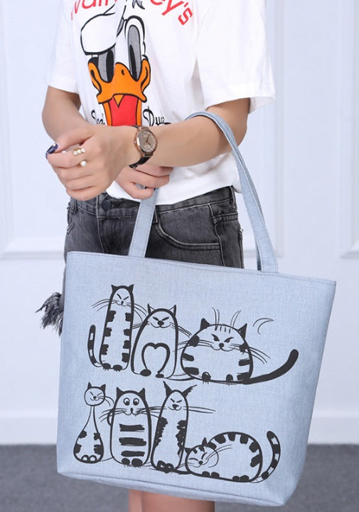 Sac fourre-tout chat