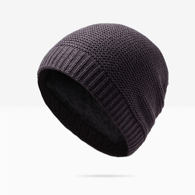 Bonnet d'hiver pour homme en maille