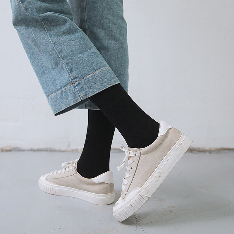 Chaussettes Longues pour Femmes - Style Streetwear Automne/Hiver