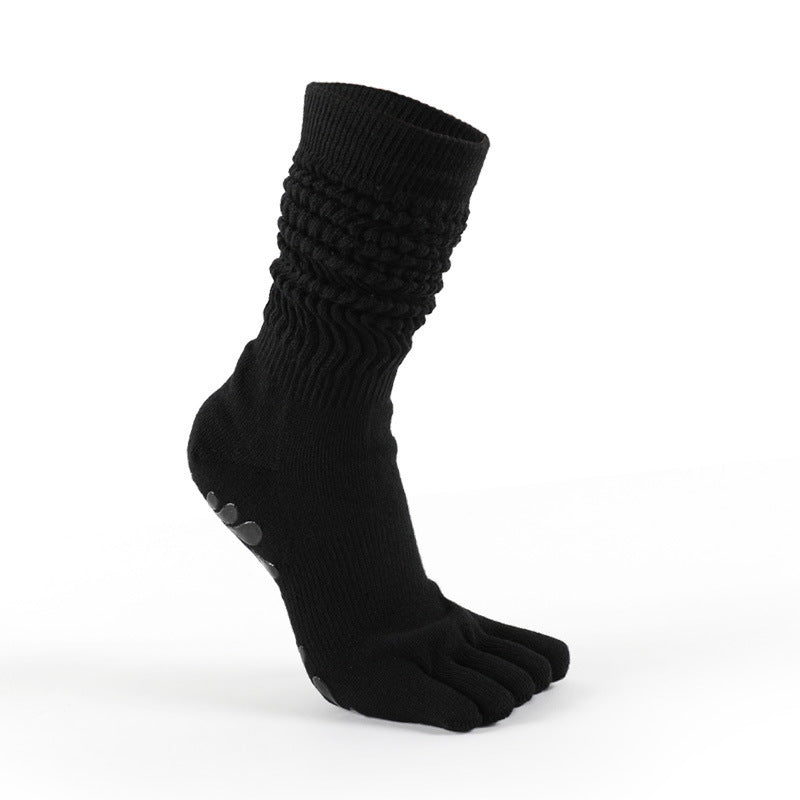 Chaussettes orteils, Chaussettes Antidérapantes pour Femmes, Chaussettes de Pilates