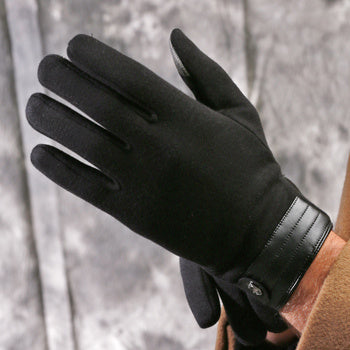 Gants chauds doublés de velours avec fonction tactile