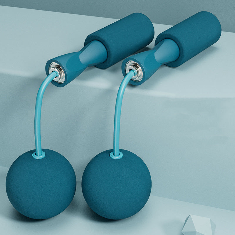 Ropeless jump rope with weights for effective fitness training