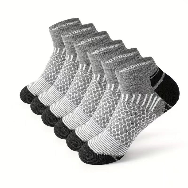 Chaussettes de course et de basketball pour homme, respirantes, absorbant la sueur