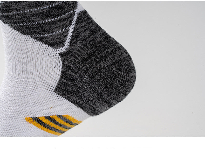 Chaussettes de sport mi-mollet tendance, respirantes et élégantes