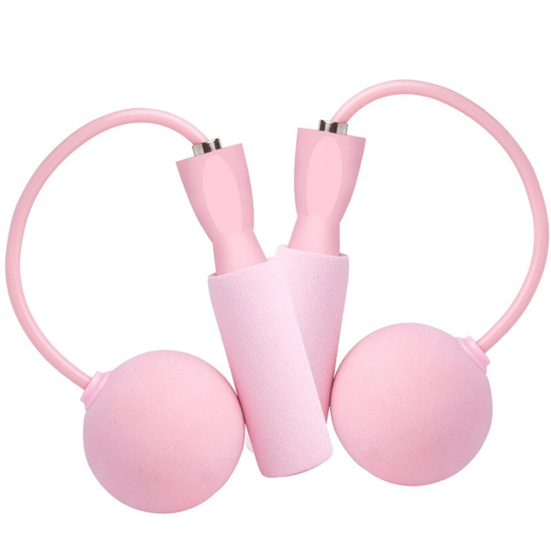 Ropeless jump rope with weights for effective fitness training
