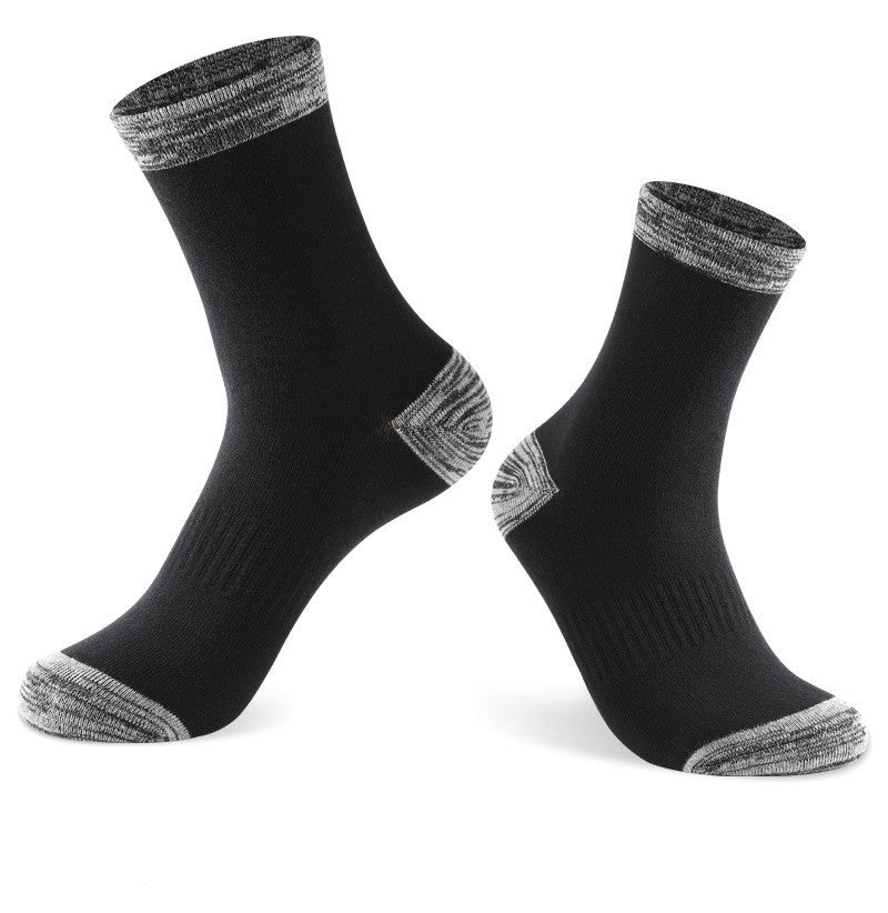 Chaussettes en coton pour hommes automne et hiver